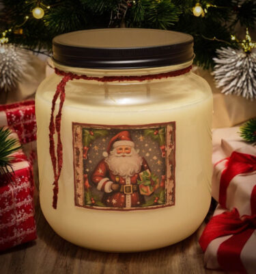 Old Santa Cinnamon 64 oz Jar Candle