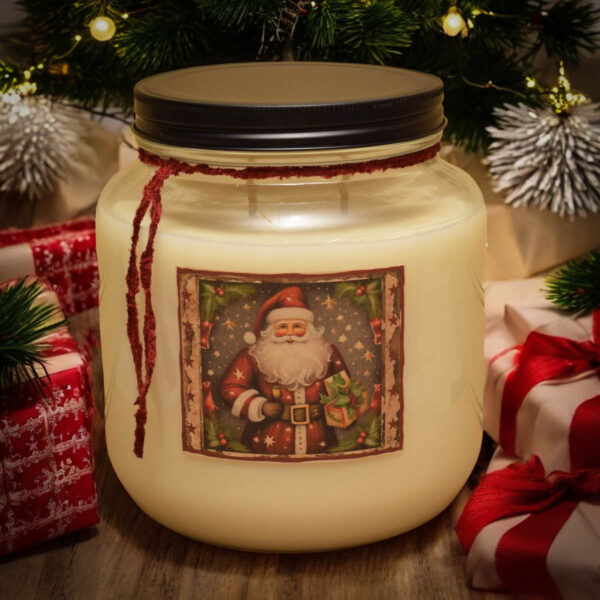 Old Santa Cinnamon 64 oz Jar Candle