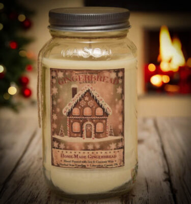 Homemade Gingerbread 24 oz Jar Candle