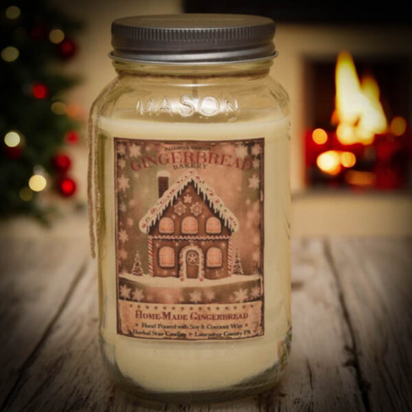 Homemade Gingerbread 24 oz Jar Candle