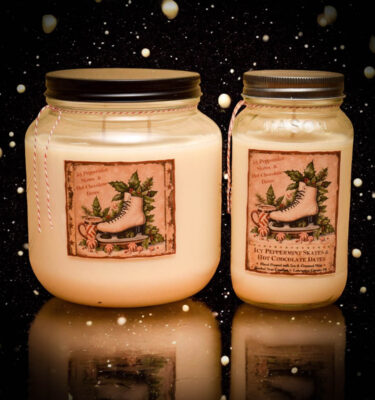Iced Peppermint Skates and Hot Chocolate Dates Scent Collection