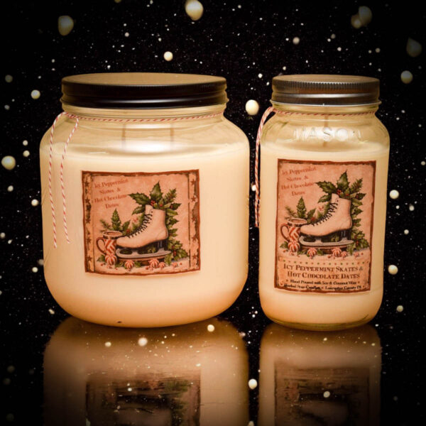 Iced Peppermint Skates and Hot Chocolate Dates Scent Collection