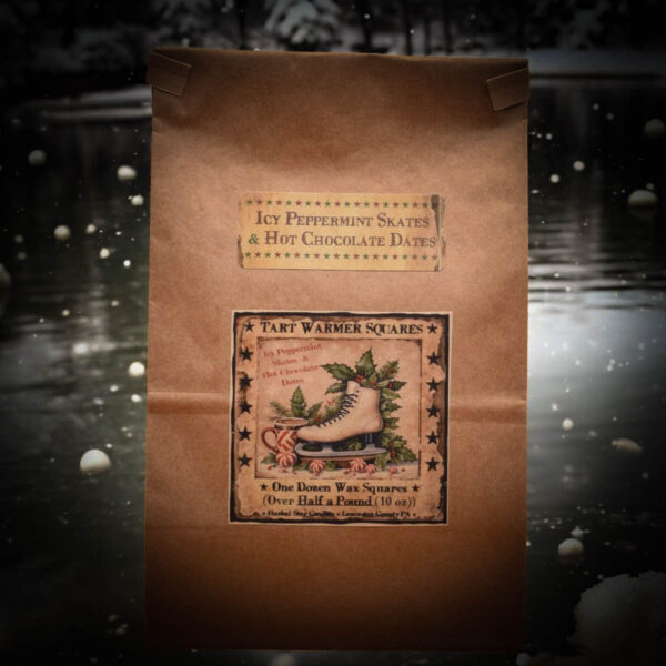 Iced Peppermint Skates and Hot Chocolate Dates Bag of 12 Tarts
