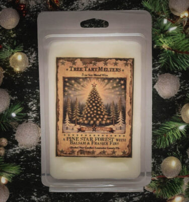 Pine Star Forest Tree Shaped wax Melt