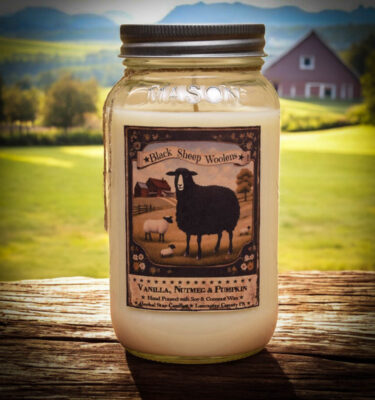 Sheep 24 oz jar Candle