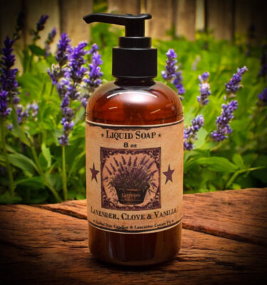 Lavender, Clove and Vanilla Liquid Soap