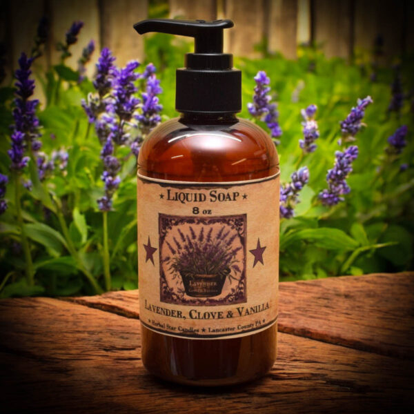 Lavender, Clove and Vanilla Liquid Soap