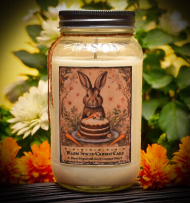 carrot cake 24 oz jar candle