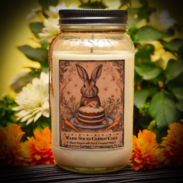 carrot cake 24 oz jar candle