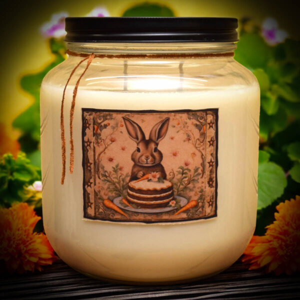 carrot cake 64 oz jar candle