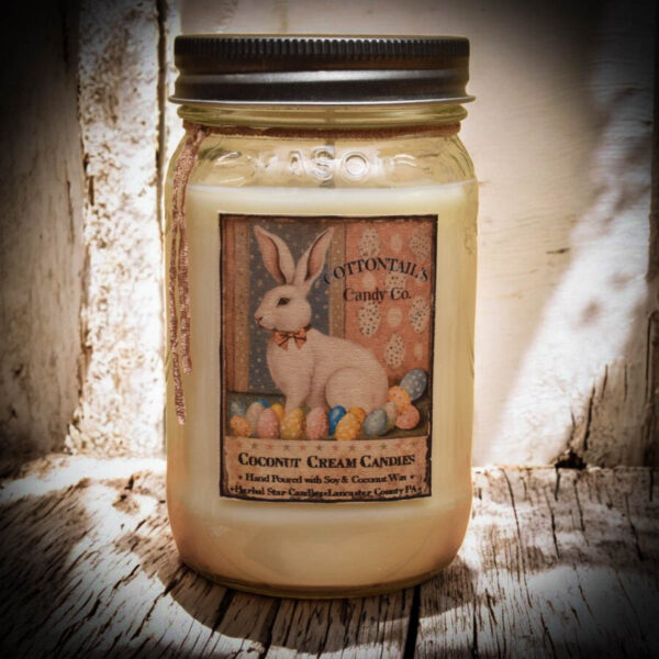 Coconut Cream Candies 16 oz Jar Candle