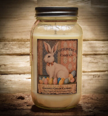 Coconut Cream Candies 24 oz Jar Candle