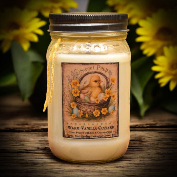 Vanilla Custard 16 Jar Candle