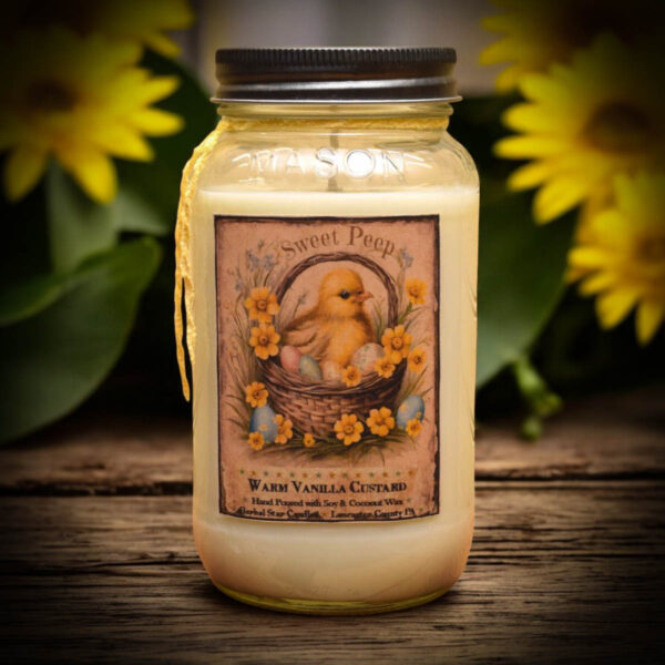 Vanilla Custard 24 oz Jar Candle