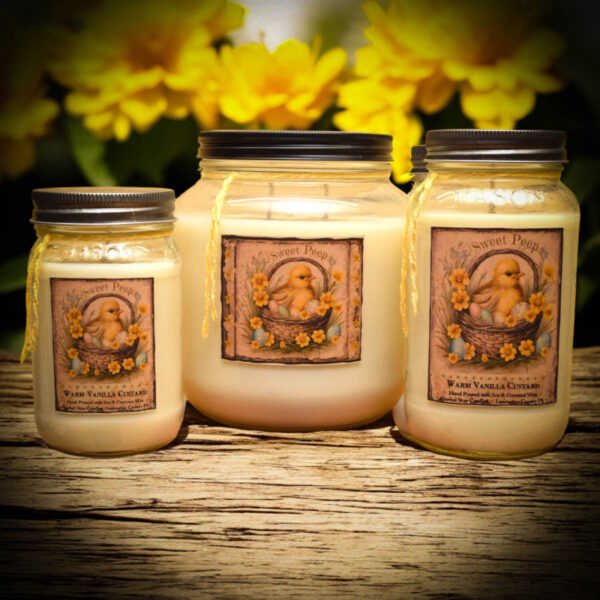 Vanilla Custard Jar candles
