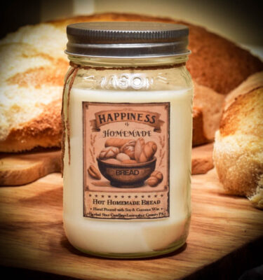 Hot Homemade Bread 16 oz Jar Candle