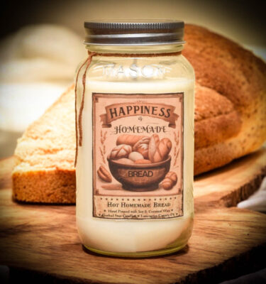 Hot Homemade Bread 24 oz Jar Candle