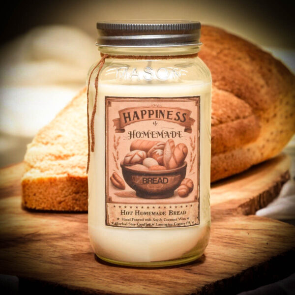 Hot Homemade Bread 24 oz Jar Candle