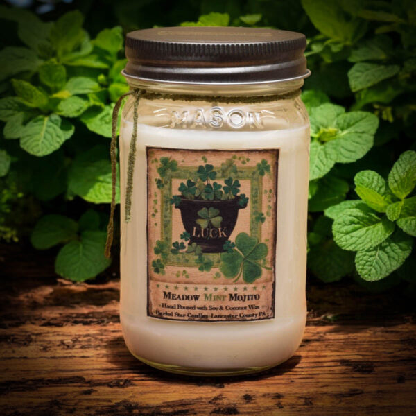 Meadow Mint Mojito 16 oz jar candle