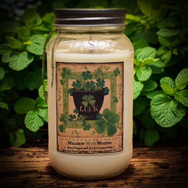 Meadow Mint Mojito 24 oz jar candle