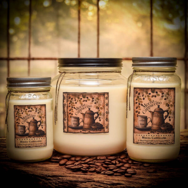 Mocha Cappuccino Group of Jars