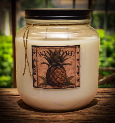 Pineapple Poundcake 64 oz jar candle