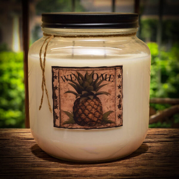 Pineapple Poundcake 64 oz jar candle