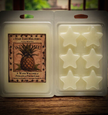 Pineapple Poundcake star tarts
