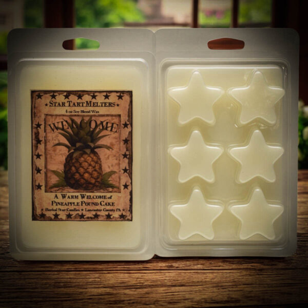 Pineapple Poundcake star tarts