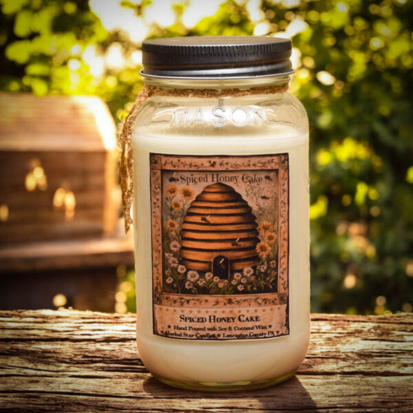 Beehive Spiced HoneyCake 24 oz Jar Candle
