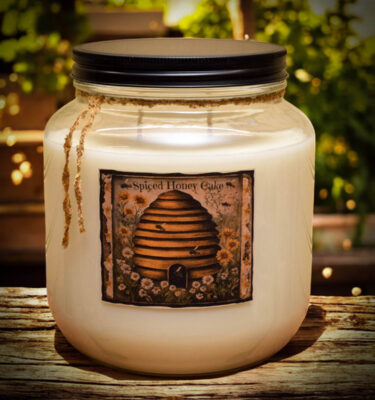 Beehive Spiced HoneyCake 64 oz Jar Candle