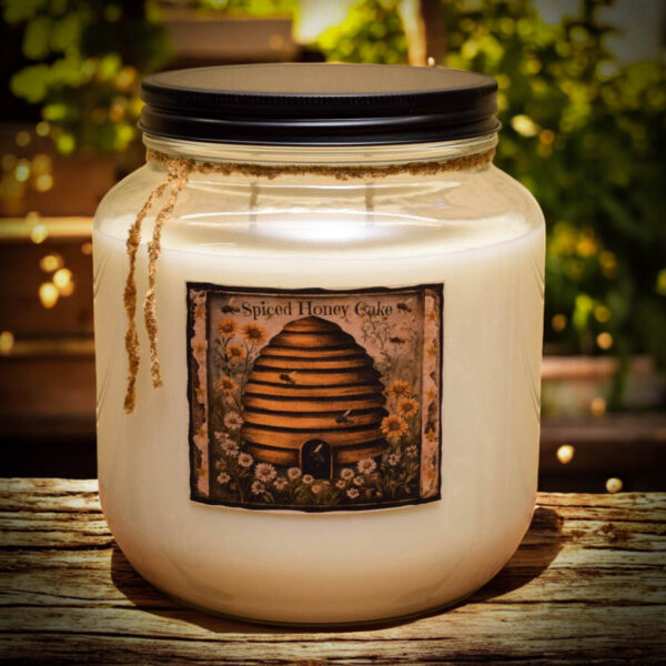 Beehive Spiced HoneyCake 64 oz Jar Candle
