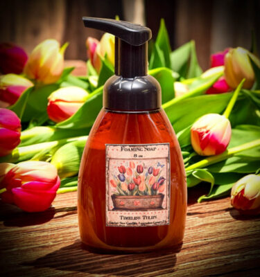 Timeless Tulips Planter Foamer Soap