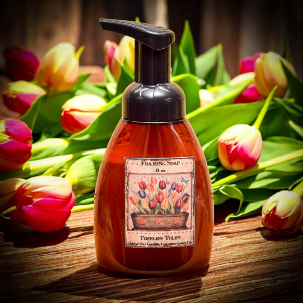 Timeless Tulips Planter Foamer Soap