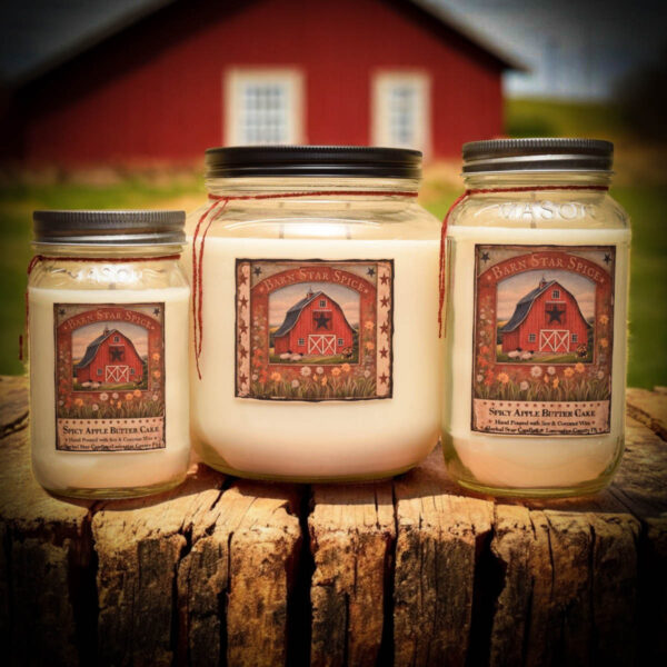 Barn Star Spice jars