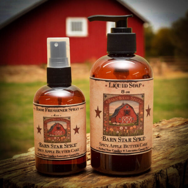 Barn Star Spice spray and soap