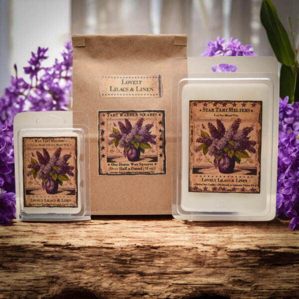 Lovely Lilacs and Linen arts