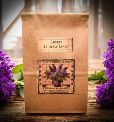Lovely Lilacs and Linen Bag of 12 Tarts