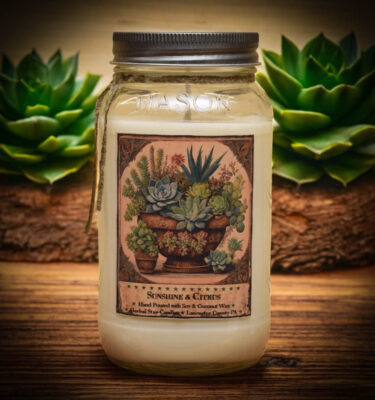 Sunshine and Citrus 24 oz Jar Candle