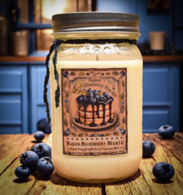 Baked Blueberry Buckle 16 oz Jar Candle