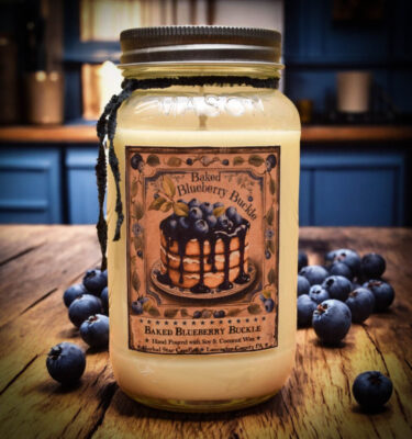 Baked Blueberry Buckle 24 oz Jar Candle