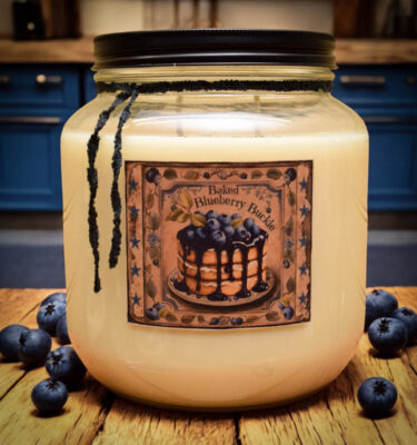 Baked Blueberry Buckle 64 oz Jar Candle