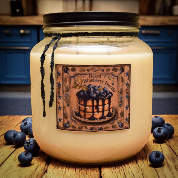 Baked Blueberry Buckle 64 oz Jar Candle