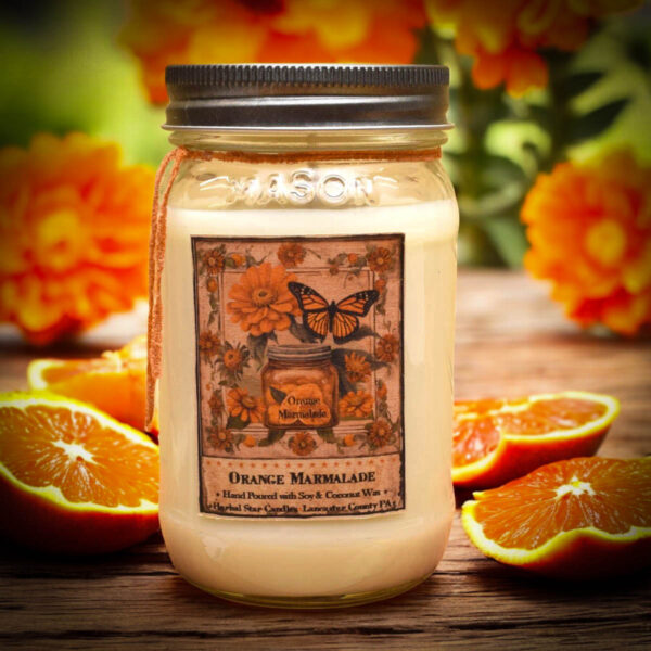 Orange Marmalade 16 oz Jar candle