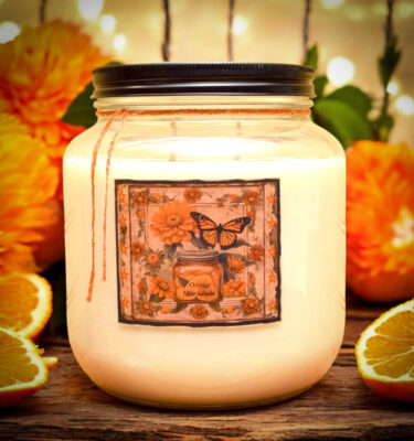 Orange Marmalade 64 oz Jar Candle