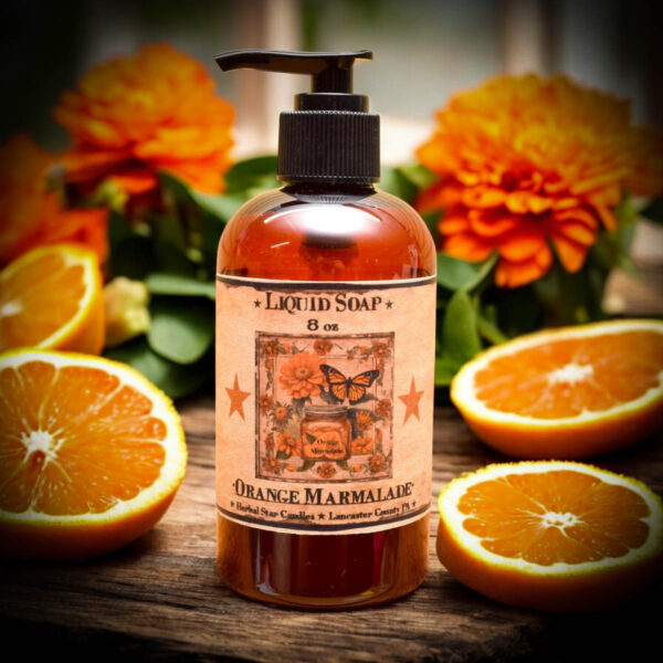 Orange Marmalade liquid soap