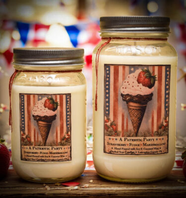 Patriotic Party Ice Cream Scent candles
