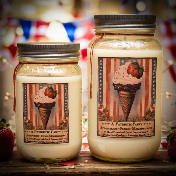 Patriotic Party Ice Cream Scent candles
