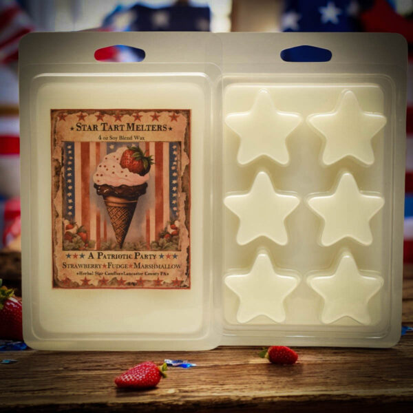 Patriotic Party Ice Cream Scent Star Tarts