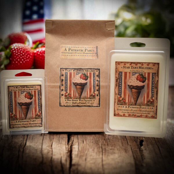 Patriotic Party Ice Cream Scent tarts